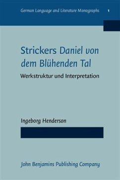 Strickers Daniel von dem Bluhenden Tal (eBook, PDF) - Henderson, Ingeborg