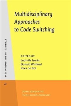 Cover Multidisciplinary Approaches to Code Switching (eBook, PDF)