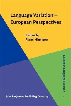 Language Variation - European Perspectives (eBook, PDF)