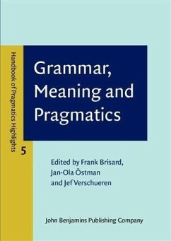Cover Grammar, Meaning and Pragmatics (eBook, PDF)