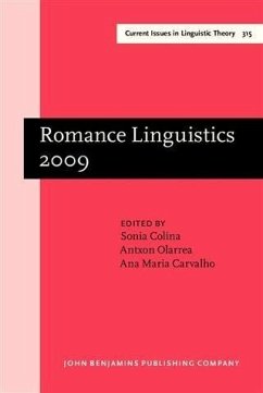 Cover Romance Linguistics 2009 (eBook, PDF)