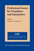 Professional Issues for Translators and Interpreters (eBook, PDF)