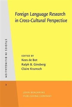 Cover Foreign Language Research in Cross-Cultural Perspective (eBook, PDF)