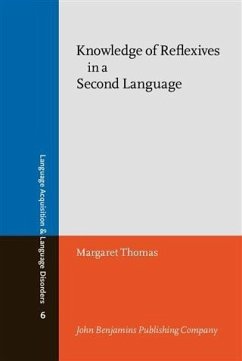 Cover Knowledge of Reflexives in a Second Language (eBook, PDF)
