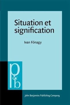 Cover Situation et signification (eBook, PDF)