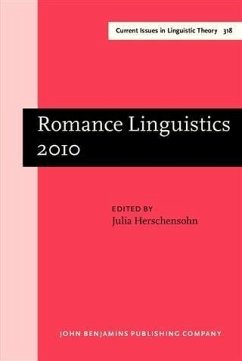 Cover Romance Linguistics 2010 (eBook, PDF)