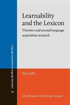 Learnability and the Lexicon (eBook, PDF) - Juffs, Alan