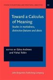 Toward a Calculus of Meaning (eBook, PDF) Toward a Calculus of Meaning (eBook, PDF)