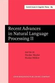 Recent Advances in Natural Language Processing (eBook, PDF)