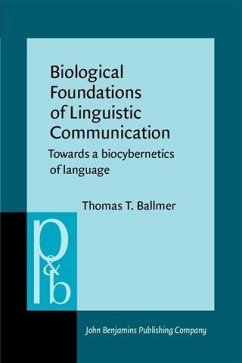 Cover Biological Foundations of Linguistic Communication (eBook, PDF)