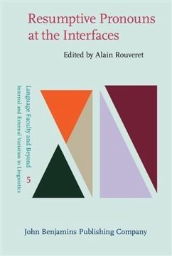 Cover Resumptive Pronouns at the Interfaces (eBook, PDF)