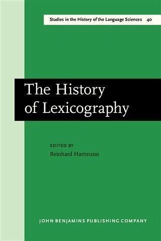 History of Lexicography (eBook, PDF)
