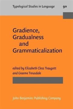 Cover Gradience, Gradualness and Grammaticalization (eBook, PDF)
