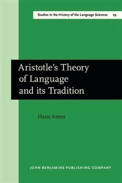Cover Aristotle's Theory of Language and its Tradition (eBook, PDF)