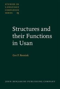 Structures and their Functions in Usan (eBook, PDF) - Reesink, Ger P.