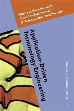 Application-Driven Terminology Engineering (eBook, PDF)