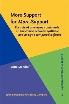 More Support for More-Support (eBook, PDF) - Mondorf, Britta