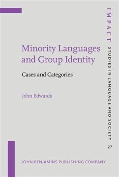 Cover Minority Languages and Group Identity (eBook, PDF)
