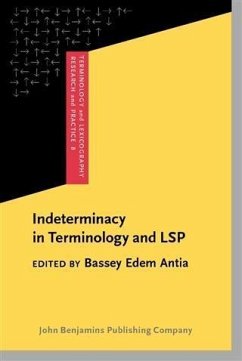 Cover Indeterminacy in Terminology and LSP (eBook, PDF)