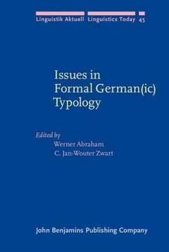 Cover Issues in Formal German(ic) Typology (eBook, PDF)