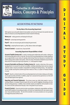 Accounting Basics, Concepts & Principles (Blokehead Easy Study Guide) (eBook, ePUB) - Green, Scott