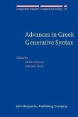 Advances in Greek Generative Syntax (eBook, PDF)