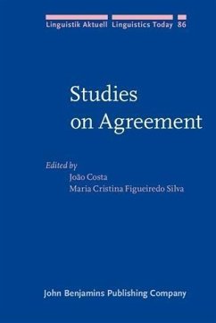 Cover Studies on Agreement (eBook, PDF)