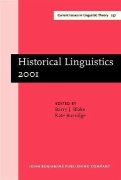 Cover Historical Linguistics 2001 (eBook, PDF)