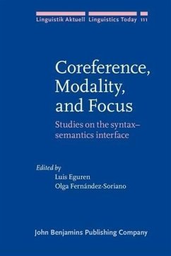 Coreference, Modality, and Focus (eBook, PDF)