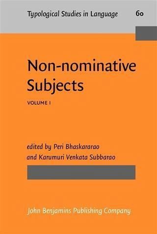 Non-nominative Subjects (eBook, PDF)