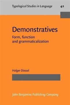 Demonstratives (eBook, PDF) - Diessel, Holger