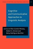 Cognitive and Communicative Approaches to Linguistic Analysis (eBook, PDF)