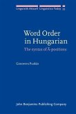 Word Order in Hungarian (eBook, PDF)