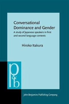 Conversational Dominance and Gender (eBook, PDF) - Itakura, Hiroko