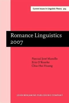 Cover Romance Linguistics 2007 (eBook, PDF)
