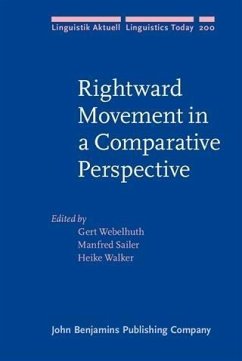 Cover Rightward Movement in a Comparative Perspective (eBook, PDF)