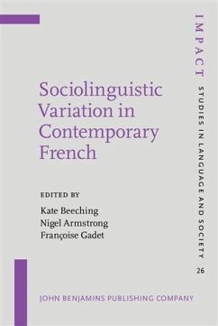 Sociolinguistic Variation in Contemporary French (eBook, PDF)