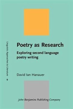 Cover Poetry as Research (eBook, PDF)