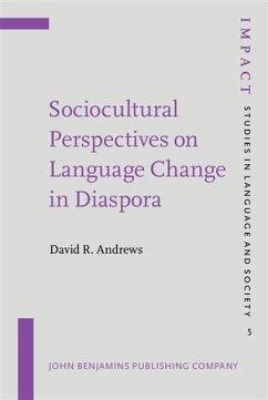 Cover Sociocultural Perspectives on Language Change in Diaspora (eBook, PDF)