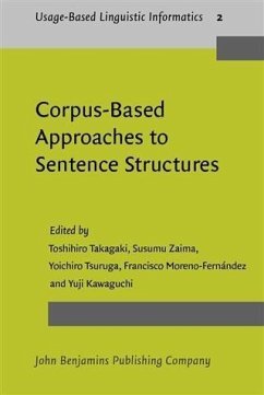 Corpus-Based Approaches to Sentence Structures (eBook, PDF)