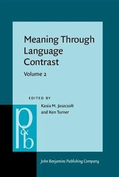 Meaning Through Language Contrast (eBook, PDF)