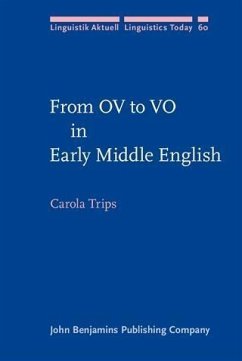 Cover From OV to VO in Early Middle English (eBook, PDF)