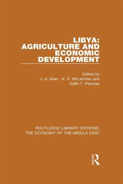 Cover Libya: Agriculture and Economic Development (RLE Economy of Middle East) (eBook, PDF)