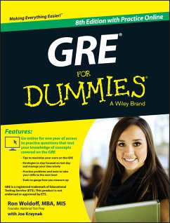 GRE For Dummies (eBook, ePUB) - Woldoff, Ron; Kraynak, Joseph