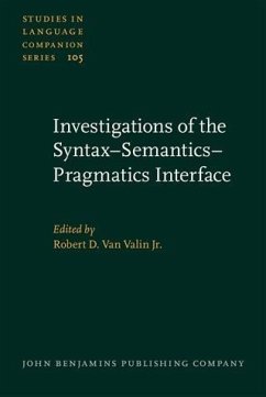 Cover Investigations of the Syntax-Semantics-Pragmatics Interface (eBook, PDF)