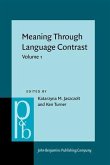 Meaning Through Language Contrast (eBook, PDF)