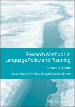 Research Methods in Language Policy and Planning (eBook, ePUB) - Hult, Francis M.; Johnson, David Cassels