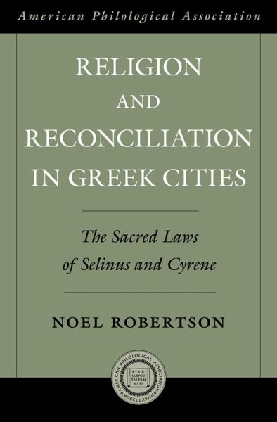 Religion and Reconciliation in Greek Cities (eBook, ePUB)