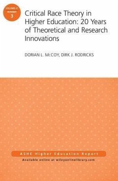 Cover Critical Race Theory in Higher Education (eBook, PDF)