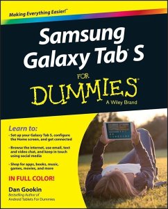 Samsung Galaxy Tab S For Dummies (eBook, PDF) - Gookin, Dan